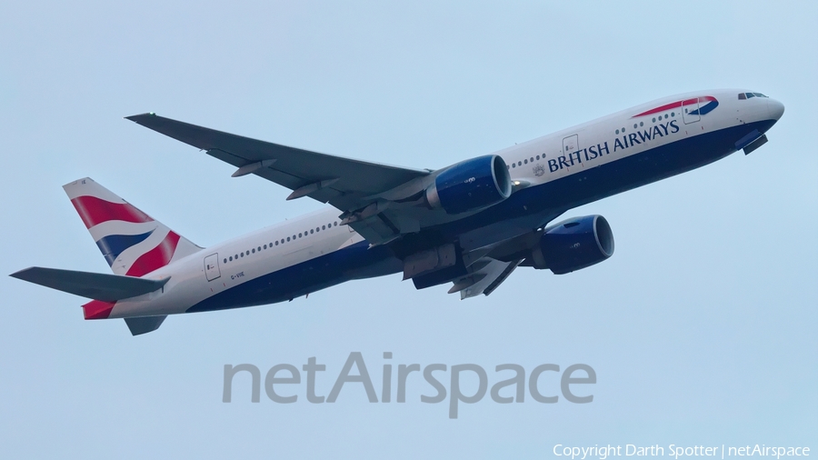 British Airways Boeing 777-236(ER) (G-VIIE) | Photo 182213