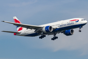 British Airways Boeing 777-236(ER) (G-VIIE) at  London - Heathrow, United Kingdom
