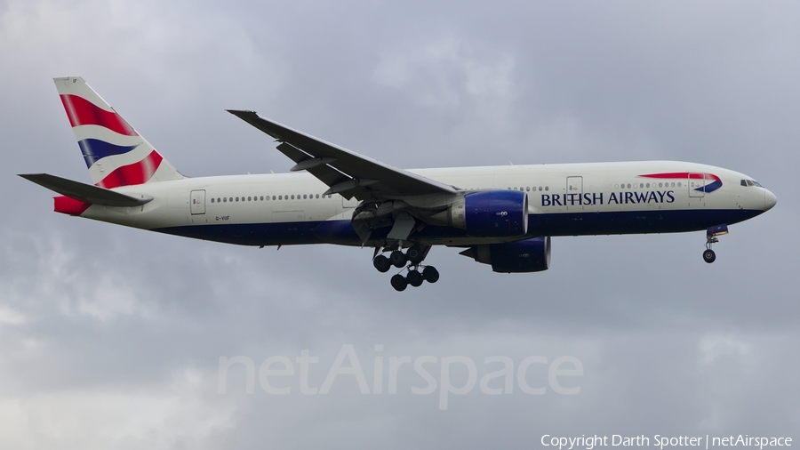 British Airways Boeing 777-236(ER) (G-VIIF) | Photo 182214