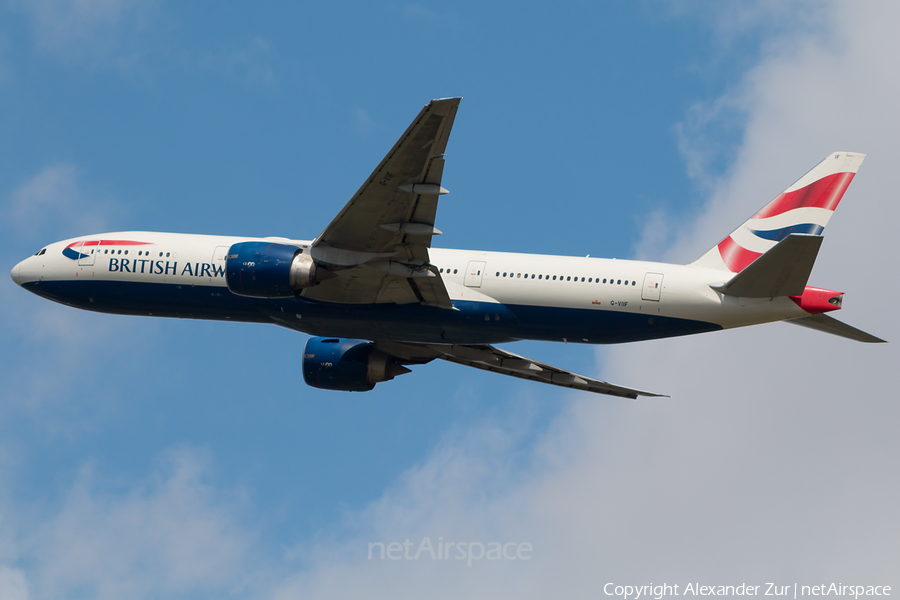 British Airways Boeing 777-236(ER) (G-VIIF) | Photo 344371