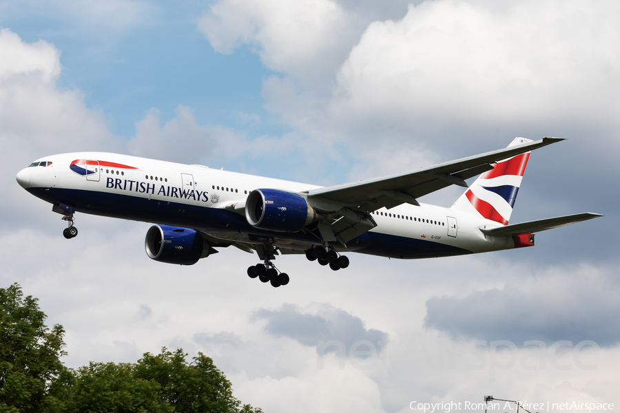 British Airways Boeing 777-236(ER) (G-VIIF) | Photo 588348