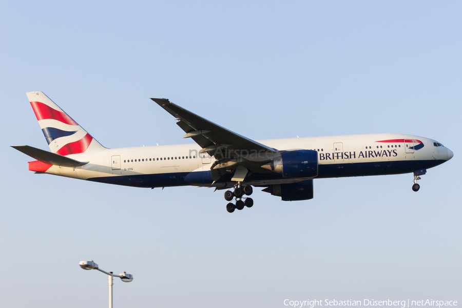 British Airways Boeing 777-236(ER) (G-VIIG) | Photo 164854