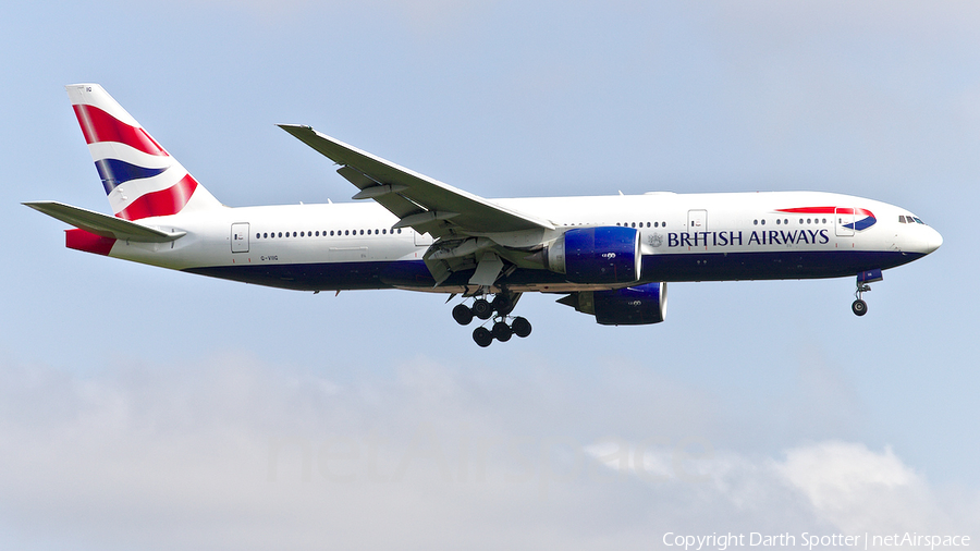 British Airways Boeing 777-236(ER) (G-VIIG) | Photo 266826