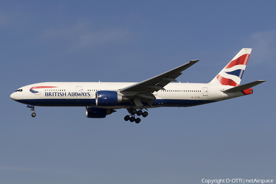 British Airways Boeing 777-236(ER) (G-VIIH) | Photo 278415