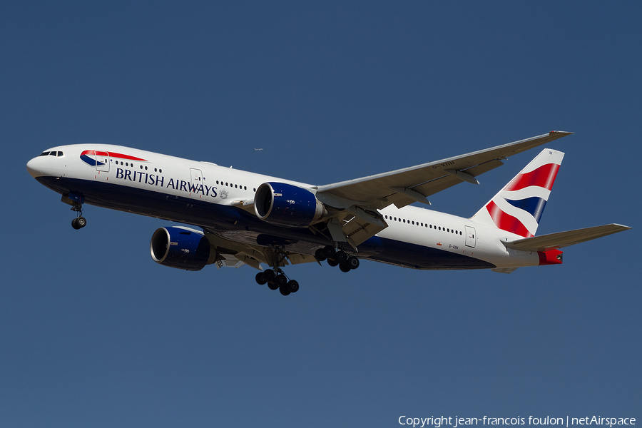British Airways Boeing 777-236(ER) (G-VIIH) | Photo 258442