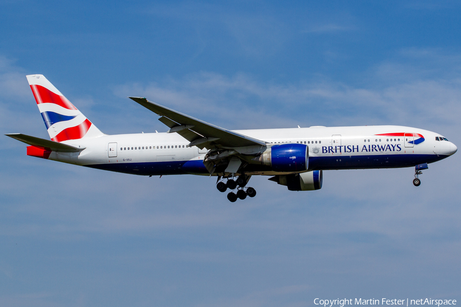 British Airways Boeing 777-236(ER) (G-VIIJ) | Photo 345704