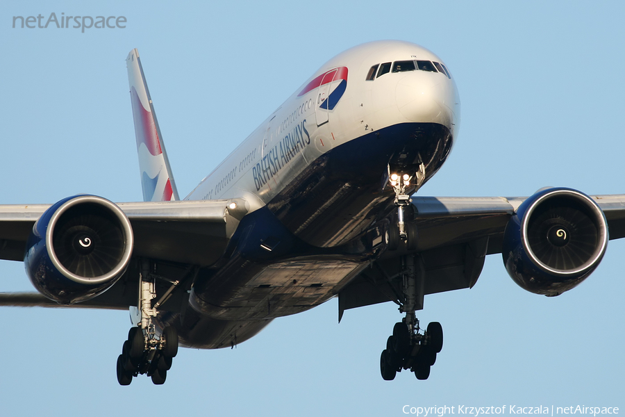 British Airways Boeing 777-236(ER) (G-VIIK) | Photo 24342