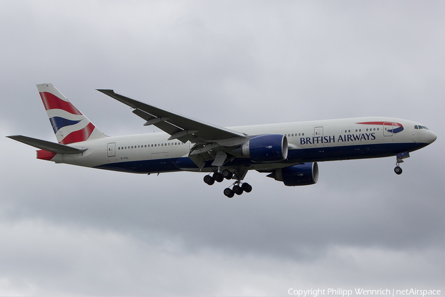 British Airways Boeing 777-236(ER) (G-VIIL) | Photo 115315