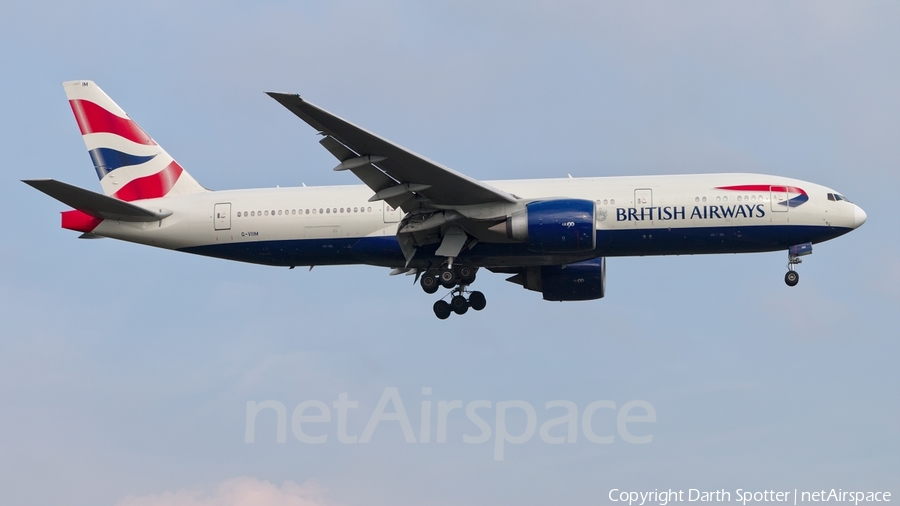 British Airways Boeing 777-236(ER) (G-VIIM) | Photo 182221