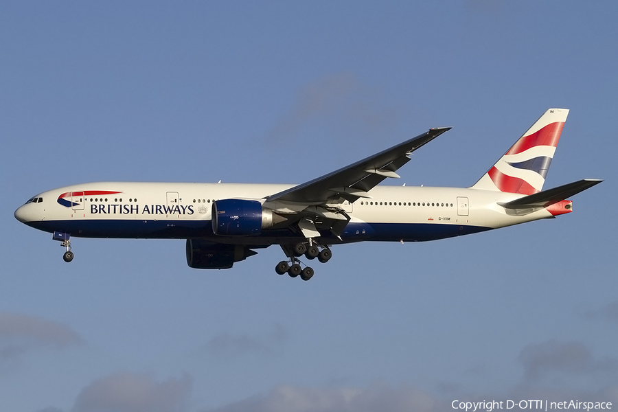 British Airways Boeing 777-236(ER) (G-VIIM) | Photo 400690