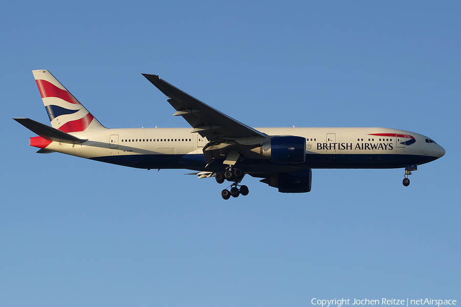 British Airways Boeing 777-236(ER) (G-VIIM) | Photo 49187