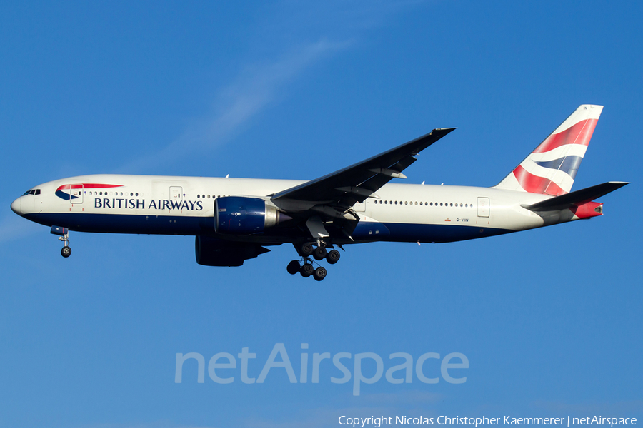 British Airways Boeing 777-236(ER) (G-VIIN) | Photo 121955
