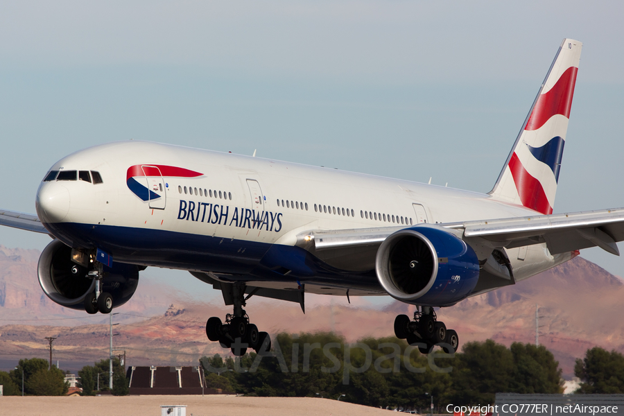 British Airways Boeing 777-236(ER) (G-VIIO) | Photo 68882