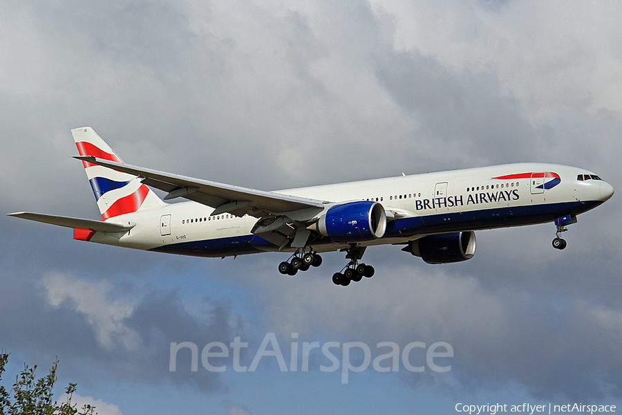British Airways Boeing 777-236(ER) (G-VIIO) | Photo 174843