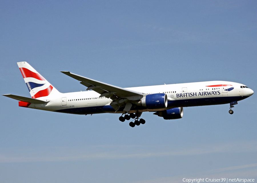 British Airways Boeing 777-236(ER) (G-VIIO) | Photo 156144
