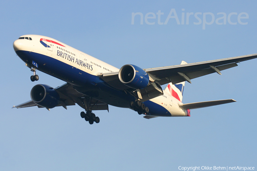 British Airways Boeing 777-236(ER) (G-VIIP) | Photo 72099