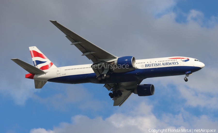 British Airways Boeing 777-236(ER) (G-VIIP) | Photo 607692