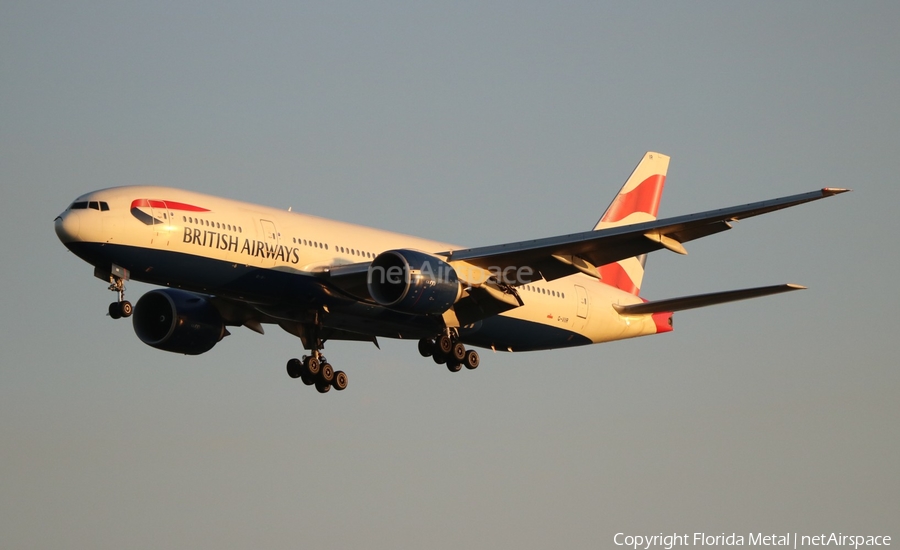 British Airways Boeing 777-236(ER) (G-VIIR) | Photo 544857