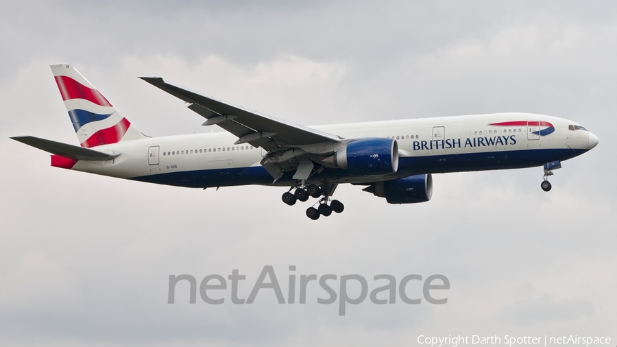 British Airways Boeing 777-236(ER) (G-VIIS) | Photo 182223