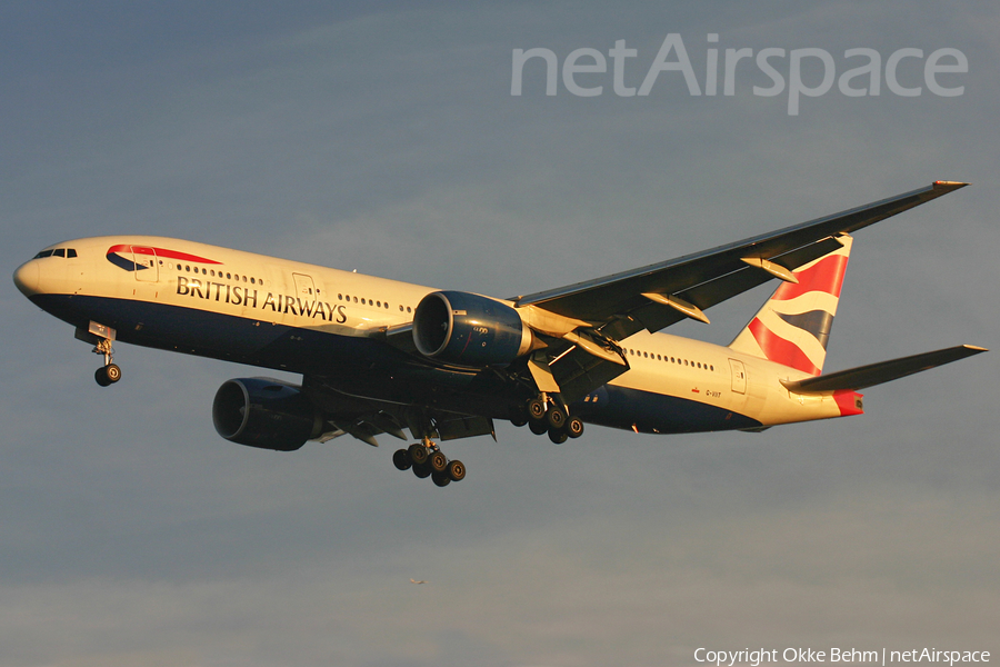 British Airways Boeing 777-236(ER) (G-VIIT) | Photo 72103