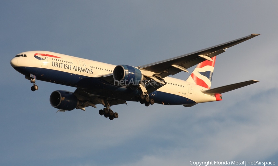 British Airways Boeing 777-236(ER) (G-VIIT) | Photo 305714