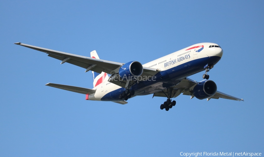 British Airways Boeing 777-236(ER) (G-VIIU) | Photo 315392