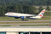 British Airways Boeing 777-236(ER) (G-VIIU) at  Orlando - International (McCoy), United States