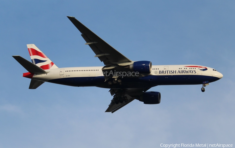 British Airways Boeing 777-236(ER) (G-VIIV) | Photo 544863