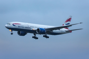 British Airways Boeing 777-236(ER) (G-VIIW) at  Hamburg - Fuhlsbuettel (Helmut Schmidt), Germany
