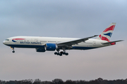 British Airways Boeing 777-236(ER) (G-VIIW) at  Hamburg - Fuhlsbuettel (Helmut Schmidt), Germany