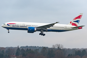 British Airways Boeing 777-236(ER) (G-VIIW) at  Hamburg - Fuhlsbuettel (Helmut Schmidt), Germany