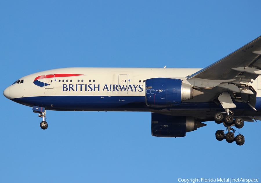 British Airways Boeing 777-236(ER) (G-VIIW) | Photo 544865