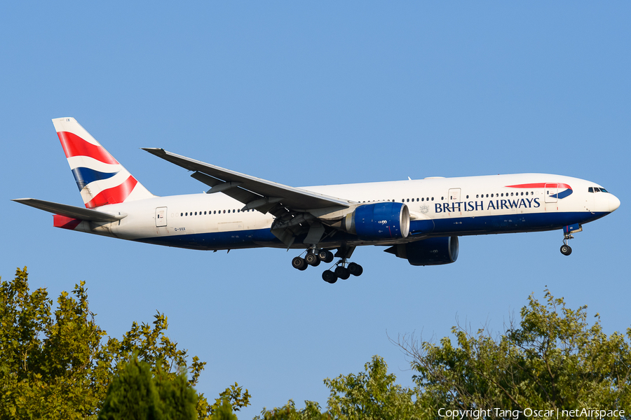British Airways Boeing 777-236(ER) (G-VIIX) | Photo 549639