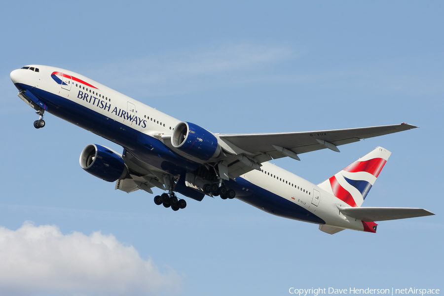 British Airways Boeing 777-236(ER) (G-VIIX) | Photo 3654