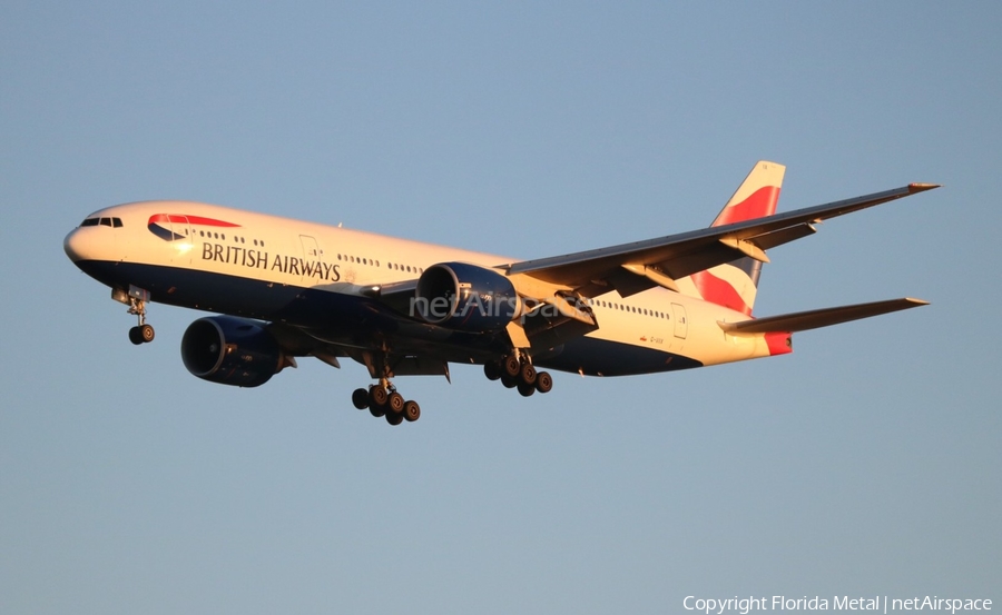 British Airways Boeing 777-236(ER) (G-VIIX) | Photo 302372
