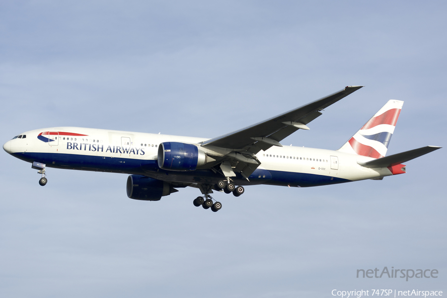 British Airways Boeing 777-236(ER) (G-VIIY) | Photo 44352