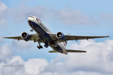 British Airways Boeing 777-236(ER) (G-VIIY) at  London - Heathrow, United Kingdom