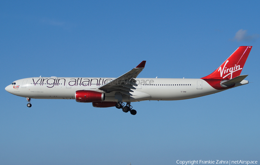 Virgin Atlantic Airways Airbus A330-343E (G-VINE) | Photo 25224