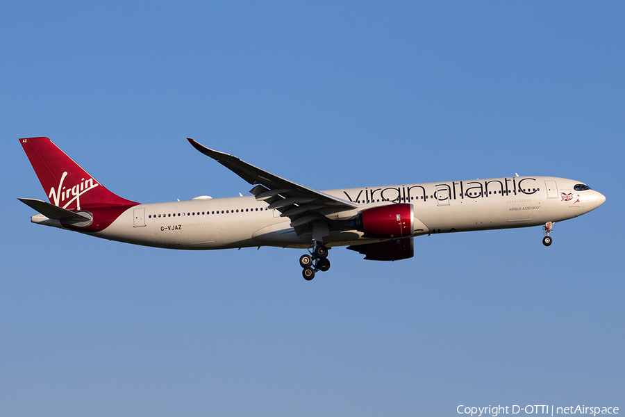 Virgin Atlantic Airways Airbus A330-941N (G-VJAZ) | Photo 601026