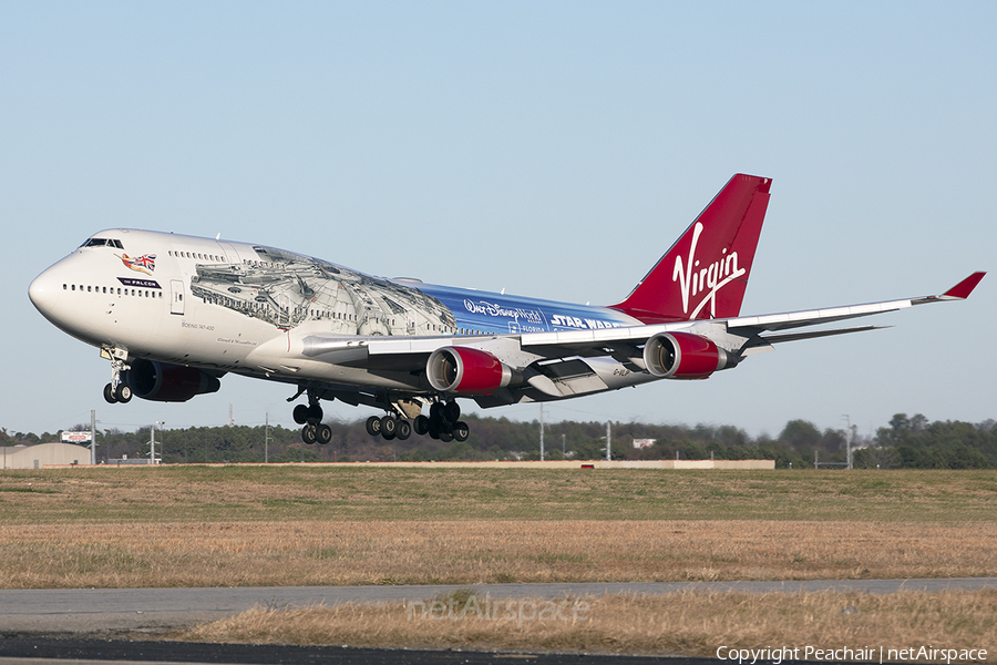 Virgin Atlantic Airways Boeing 747-443 (G-VLIP) | Photo 366261