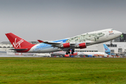 Virgin Atlantic Airways Boeing 747-443 (G-VLIP) at  Glasgow - International, United Kingdom