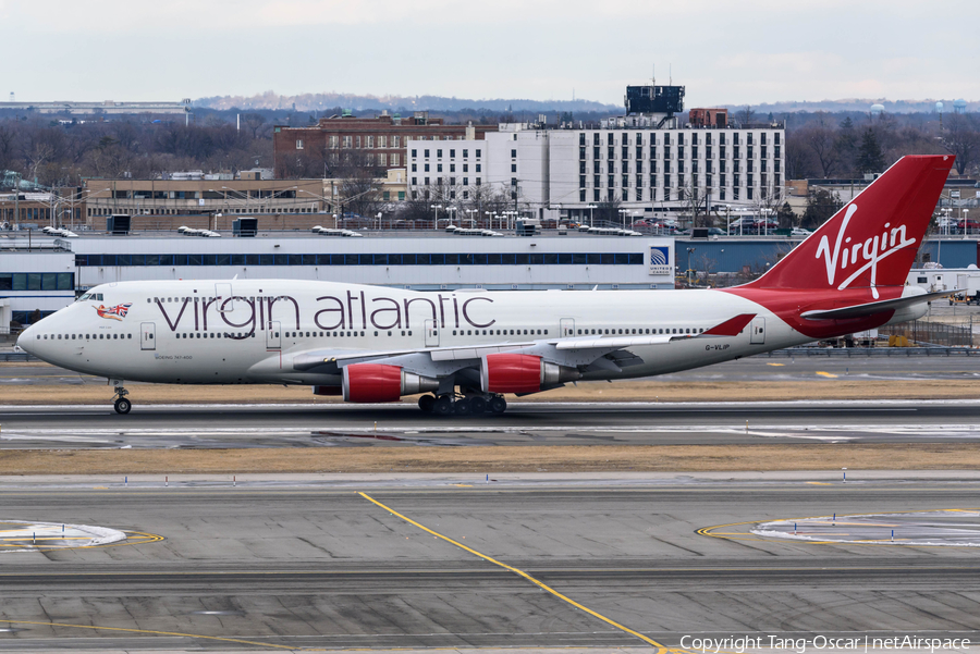 Virgin Atlantic Airways Boeing 747-443 (G-VLIP) | Photo 297469