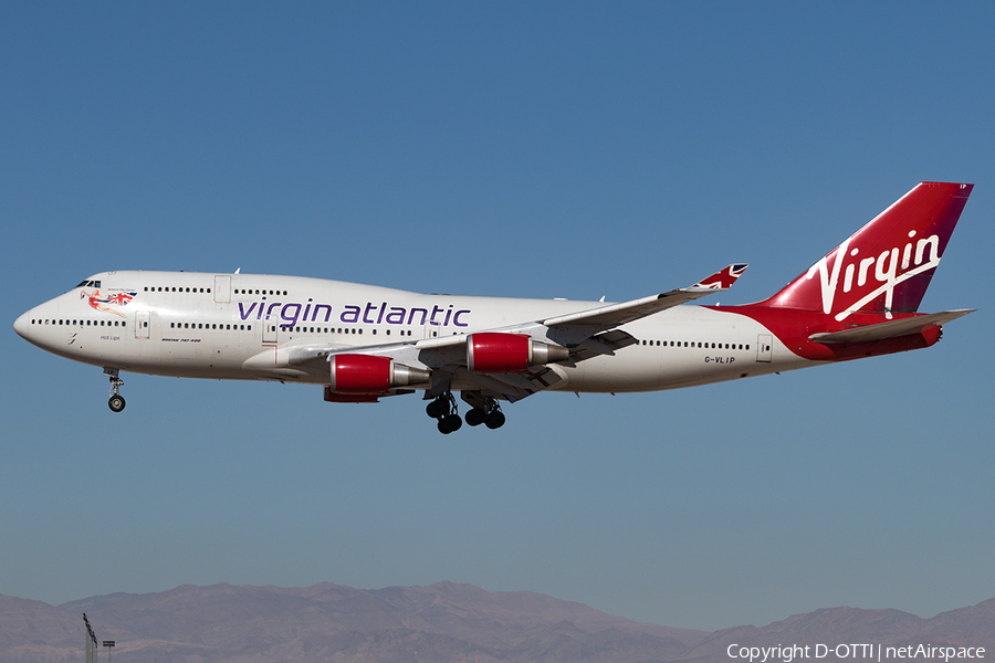 Virgin Atlantic Airways Boeing 747-443 (G-VLIP) | Photo 136539