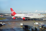 Virgin Atlantic Airways Boeing 747-443 (G-VLIP) at  London - Gatwick, United Kingdom