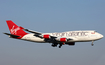 Virgin Atlantic Airways Boeing 747-443 (G-VLIP) at  London - Gatwick, United Kingdom