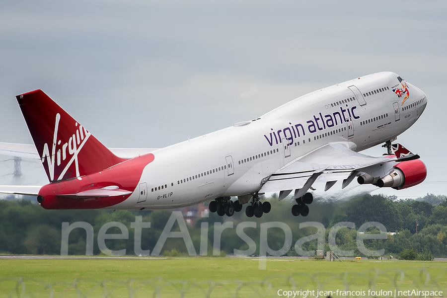 Virgin Atlantic Airways Boeing 747-443 (G-VLIP) | Photo 177973
