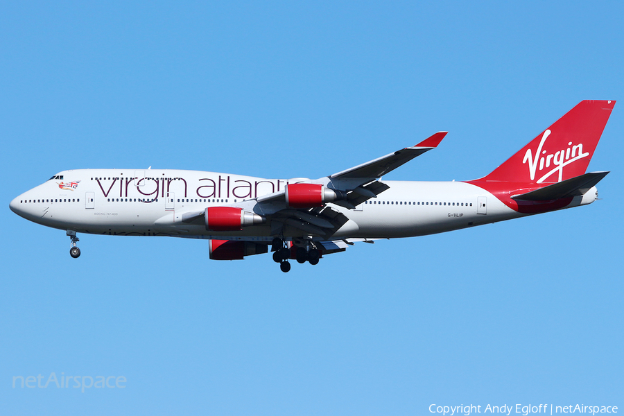 Virgin Atlantic Airways Boeing 747-443 (G-VLIP) | Photo 231597