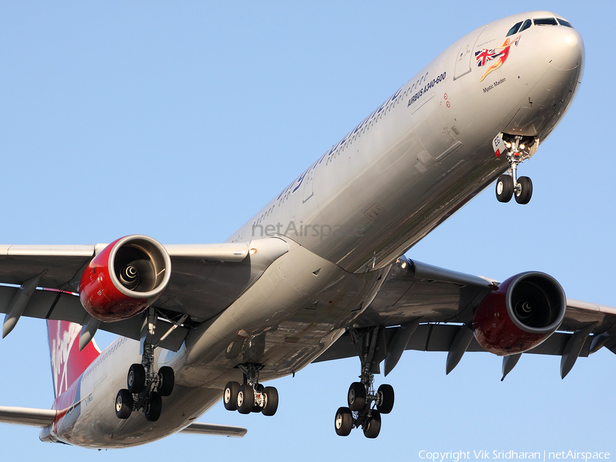 Virgin Atlantic Airways Airbus A340-642 (G-VMEG) | Photo 7894