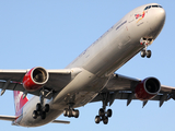 Virgin Atlantic Airways Airbus A340-642 (G-VMEG) at  Los Angeles - International, United States