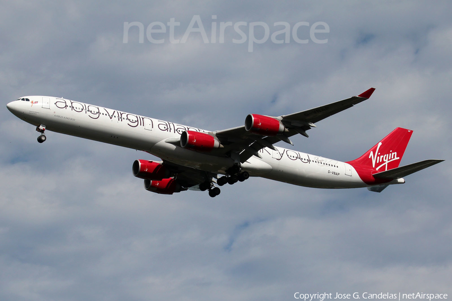 Virgin Atlantic Airways Airbus A340-642 (G-VNAP) | Photo 292804